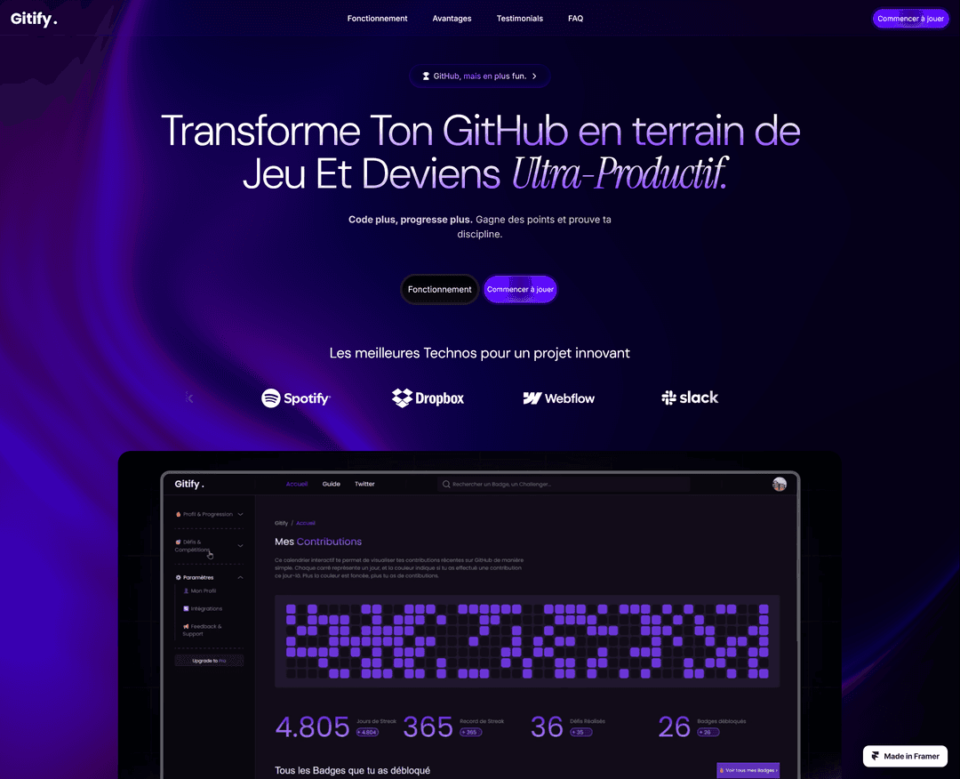 Gitify, Challenges GitHub